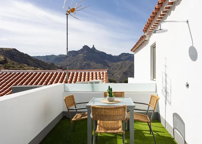 Casa Evaristo With Roque Nublo View Tejeda (Gran Canaria)